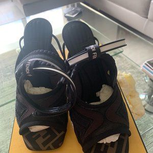 Fendi Black Women's Sandals